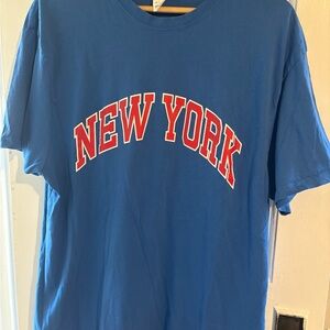 Blue New York Graphic Tee